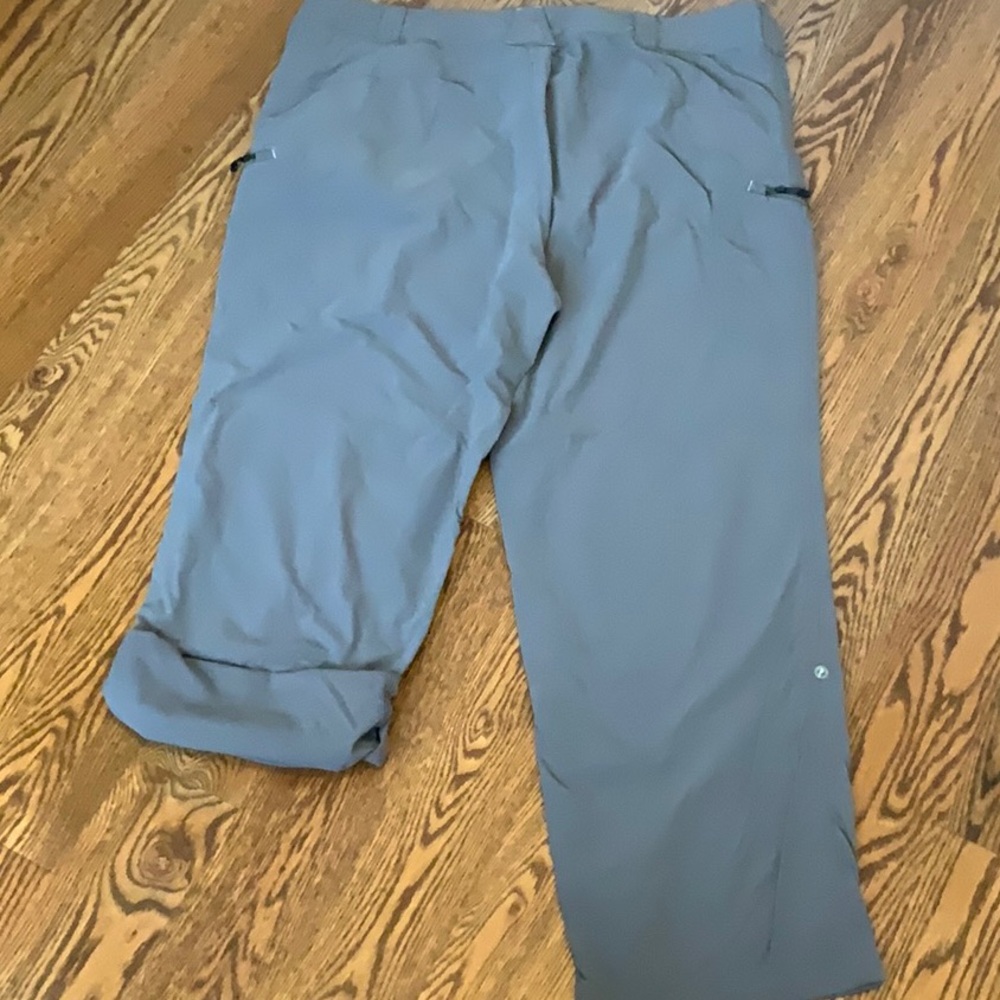 Exofficio Nomad Travel Convertable Straight Leg Pants Women’s 18 Gray UPF 30+ - Picture 4 of 9